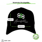 Preview: Premium FLEXFIT 5-Panel Curved Classic Snapback - zweiseitig bedruckt